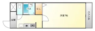 シェルビュー【5階】の間取り