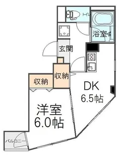アクロポリス亀有【3階】の間取り