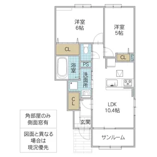 レジデンスノーブルPart.3【1階】の間取り