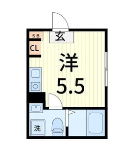 Epicer柴又【3階】の間取り