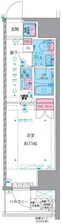 GENOVIA横浜石川町【5階】の間取り