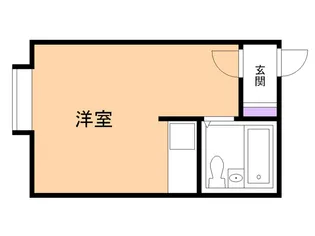 ハウスYOU66【2階】の間取り