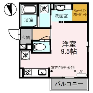 SHION A棟【2階】の間取り