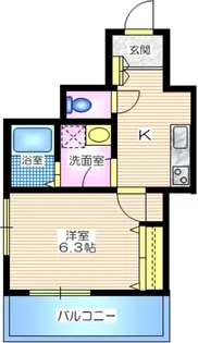 Lumiere Yokohama【3階】の間取り