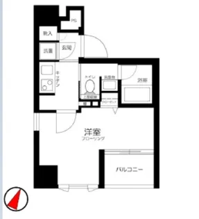 ブライズ神田【2階】の間取り