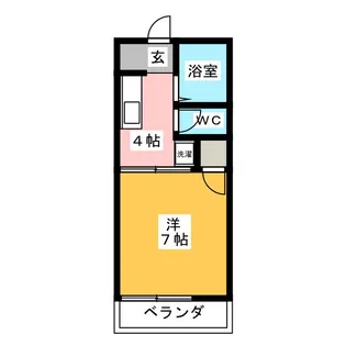 コーポなるこ【2階】の間取り