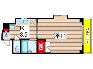 サンライズ松本【2階】の間取り