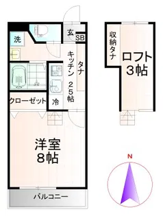 モア・ステージ【1階】の間取り