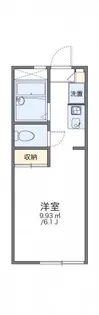 レオパレスヴェルジェ【1階】の間取り