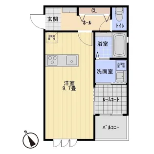El CieloA棟【2階】の間取り