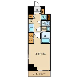 プレール・ドゥーク東陽町【4階】の間取り