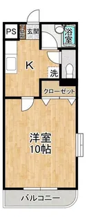 グリーン・ヨシエI【1階】の間取り