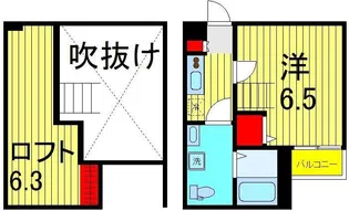 メゾン・ド・ジャンヌ【1階】の間取り