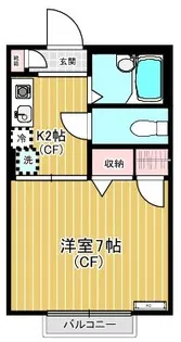 エスカレラ【1階】の間取り