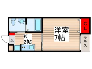 エクセル千葉【1階】の間取り