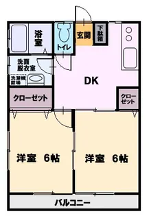 サンテラス湘南【1階】の間取り