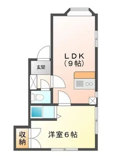 レンテム京王【1階】の間取り