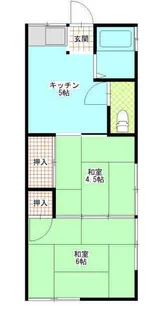 グランバニア三条【1階】の間取り