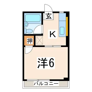 サンヒルズV【3階】の間取り