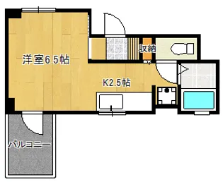 大森第8ビル【2階】の間取り
