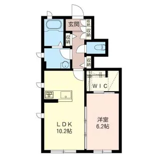 ガーデンテラス大和【1階】の間取り