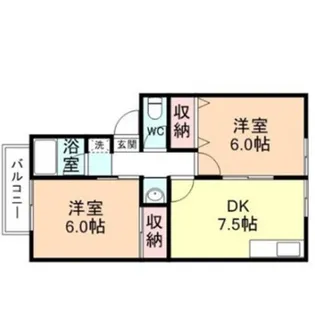 SHAMROCK【2階】の間取り