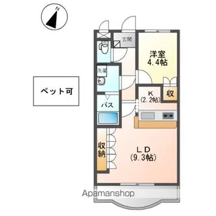 ベル・クオレ【2階】の間取り