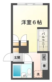西舞子メゾン【3階】の間取り