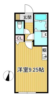 カレッタ富士見町【1階】の間取り