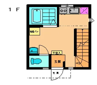 VILLAタキタ【2階】の間取り