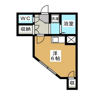 川島ハイツ【1階】の間取り