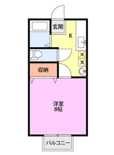 コモンズ古津駅前【1階】の間取り