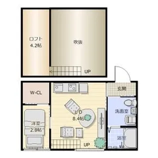 PREMIUM LIFE M【1階】の間取り