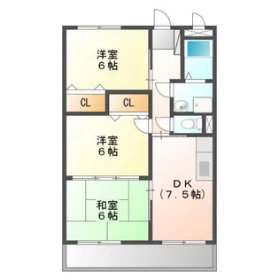 グランメール【2階】の間取り