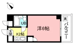 ディジィ川崎【4階】の間取り