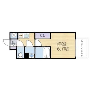 兵庫県神戸市兵庫区鍛冶屋町1【マンション】の間取り