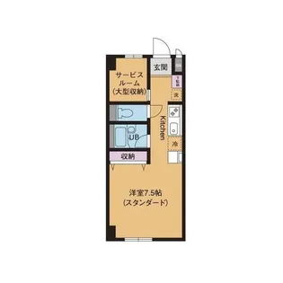 片野ビル【3階】の間取り