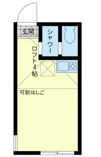 1Rの間取り画像