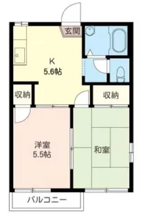 コトーイソダB【2階】の間取り