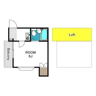 ソユーズ【2階】の間取り