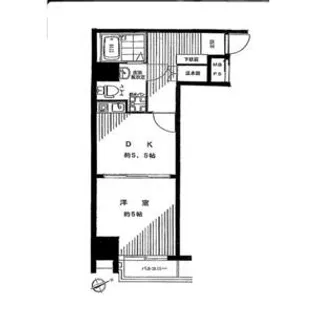 御徒町グリーンハイツ【2階】の間取り