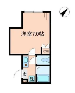 アクロコート山王【2階】の間取り
