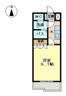 プロニティ【2階】の間取り