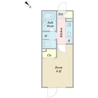 ソフィア宮坂【1階】の間取り