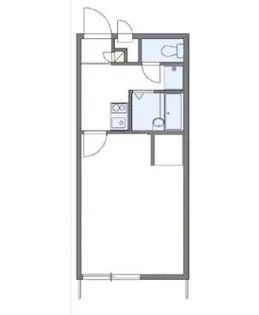 リルームス浜脇【1階】の間取り