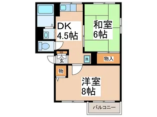 HEIM伊賀【2階】の間取り