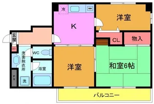 TOMIKURA1【5階】の間取り
