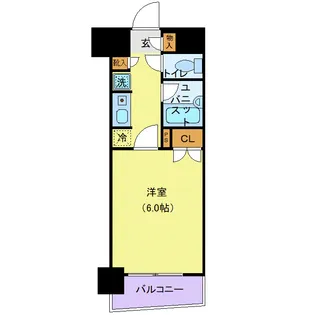 メゾン・ド・レノン【9階】の間取り