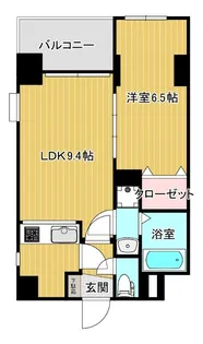 リファレンス九品寺【7階】の間取り