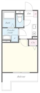 神奈川県横浜市南区清水ケ丘【アパート】の間取り